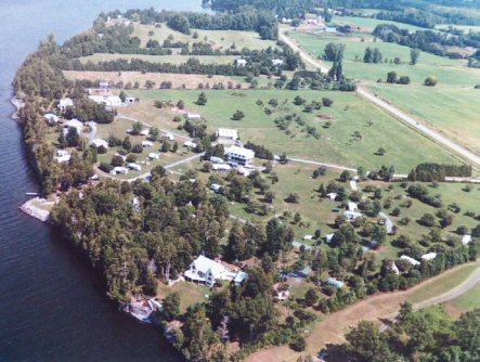 Aerial of Champlain Resort